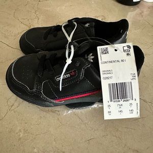 Reebok black toddler shoes